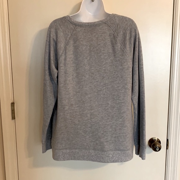 Rhinestone embellished sweatshirt. Dazzling - Picture 4 of 5